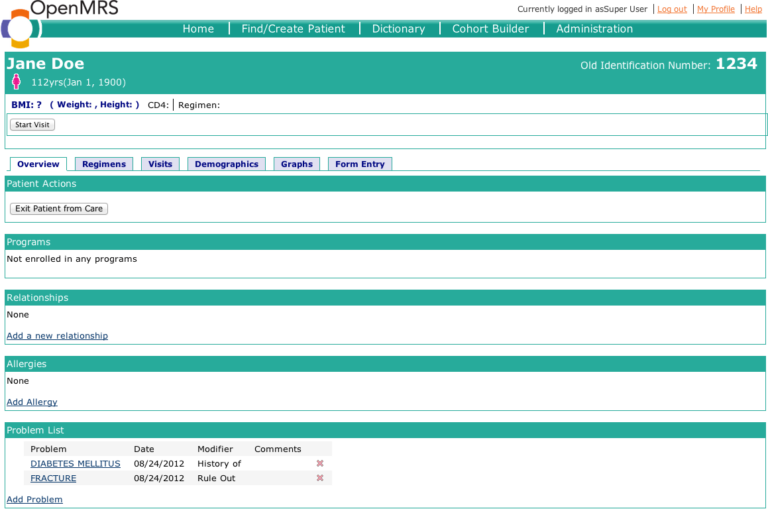 OpenMRS v1